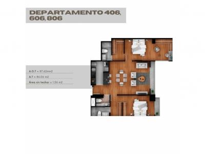 VENDO DEPARTAMENTO FLAT DE ESTRENO EN MIRAFLORES, 87 mt2, 2 habitaciones