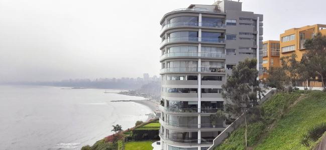 Impresionante Dpto con vistas dominantes sobre la bahía de Lima, 500 mt2, 3 habitaciones
